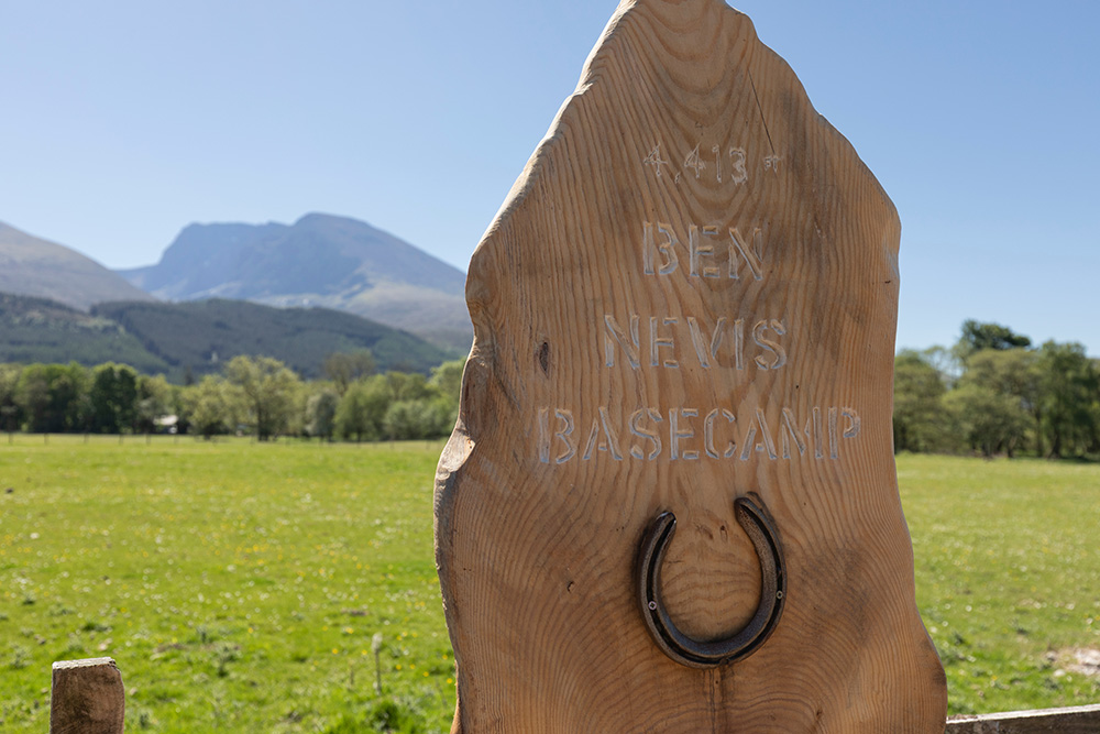 Ben Nevis Basecamp farm view