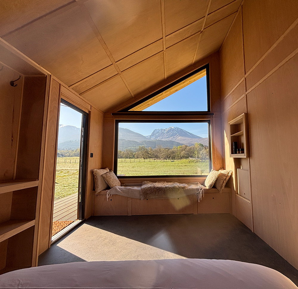 Ben Nevis Basecamp interior window